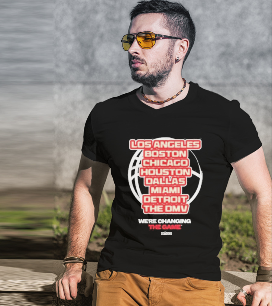 Big3 9Th Wonder In The Summer Los Angeles Boston Chicago Houston Dallas Miami Detroit The DMV T-Shirt