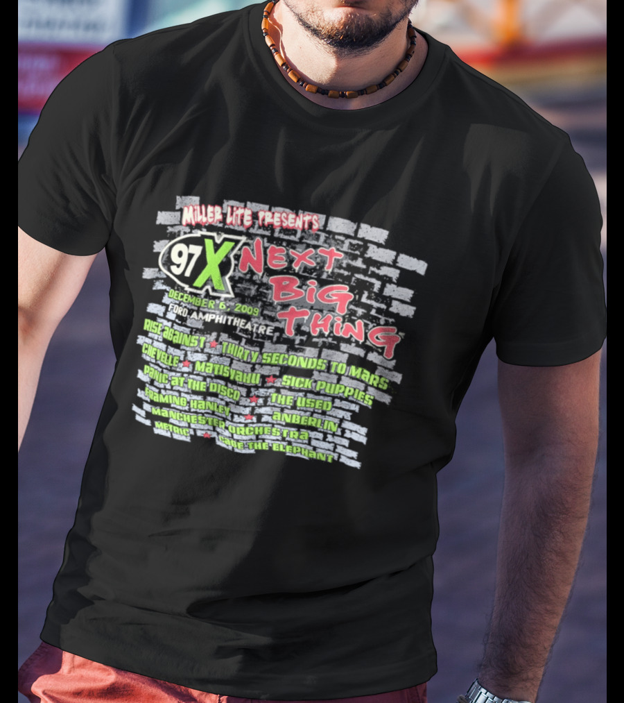 Miller Lite Presents 97X Next Big Thing Concert T-Shirt