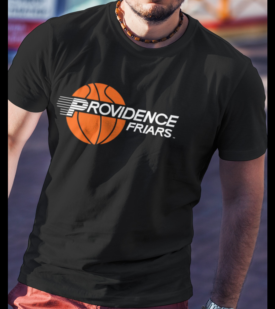 Providence Friars Basketball Orange Ball T-Shirt