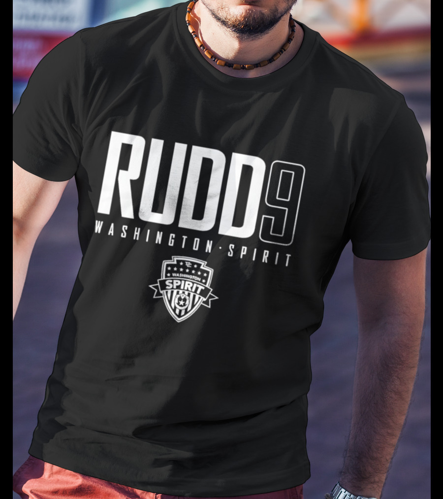Rudd9 Washington Spirit NWSL Soccer Team T-Shirt
