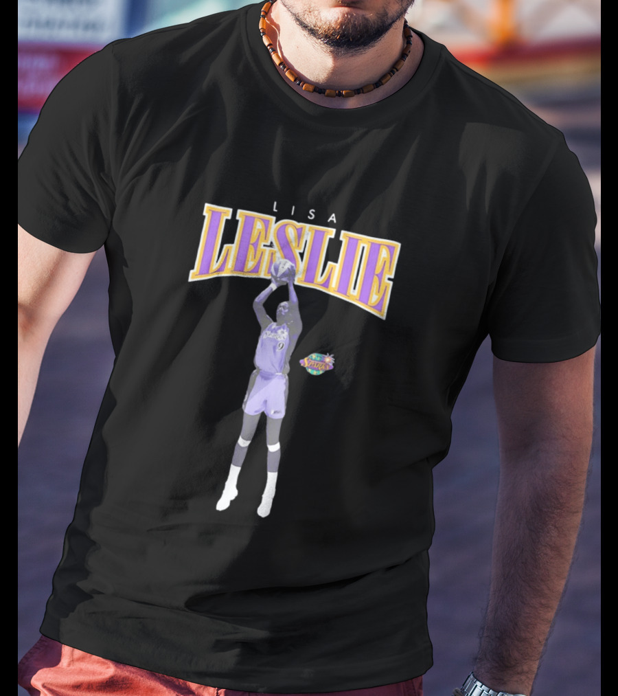 Lisa Leslie Los Angeles Sparks Basketball Legends T-Shirt