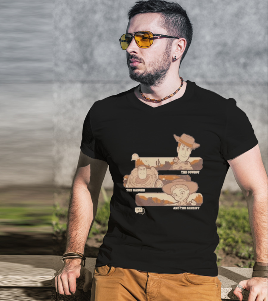 The Cowboy The Ranger And The Sheriff T-Shirt