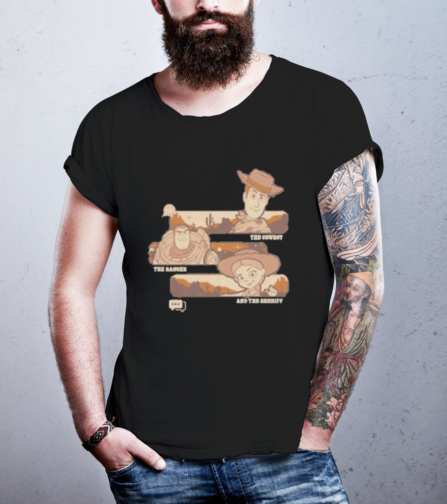 The Cowboy The Ranger And The Sheriff T-Shirt