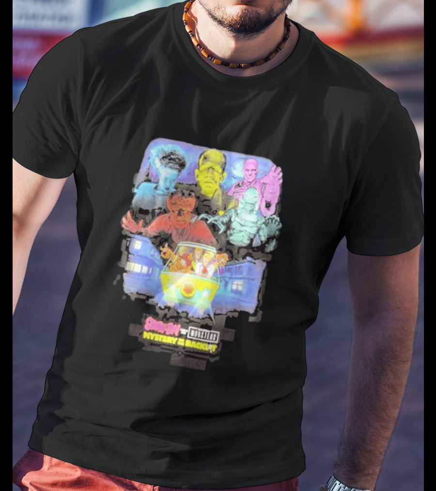 Scooby Doo X Universal Monsters Mystery Machine Adventure 2026 T-Shirt