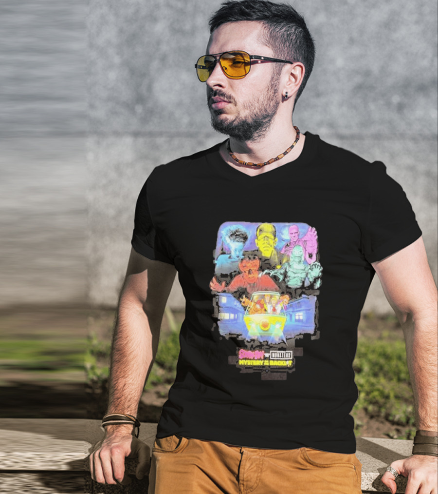 Scooby Doo X Universal Monsters Mystery Machine Adventure 2026 T-Shirt