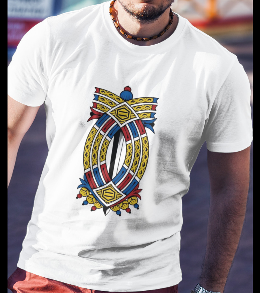 Dolly Noire Sette Di Spade Triestine Card T-Shirt