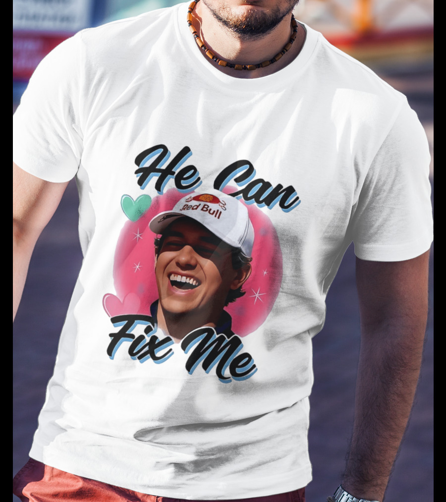 He Can Fix Me Jett Lawrence Red Bull Cap T-Shirt