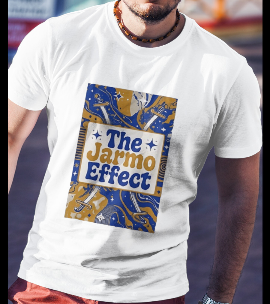 The Jarmo Effect Sword Star Moon Fantasy Swords Stars Moons T-Shirt