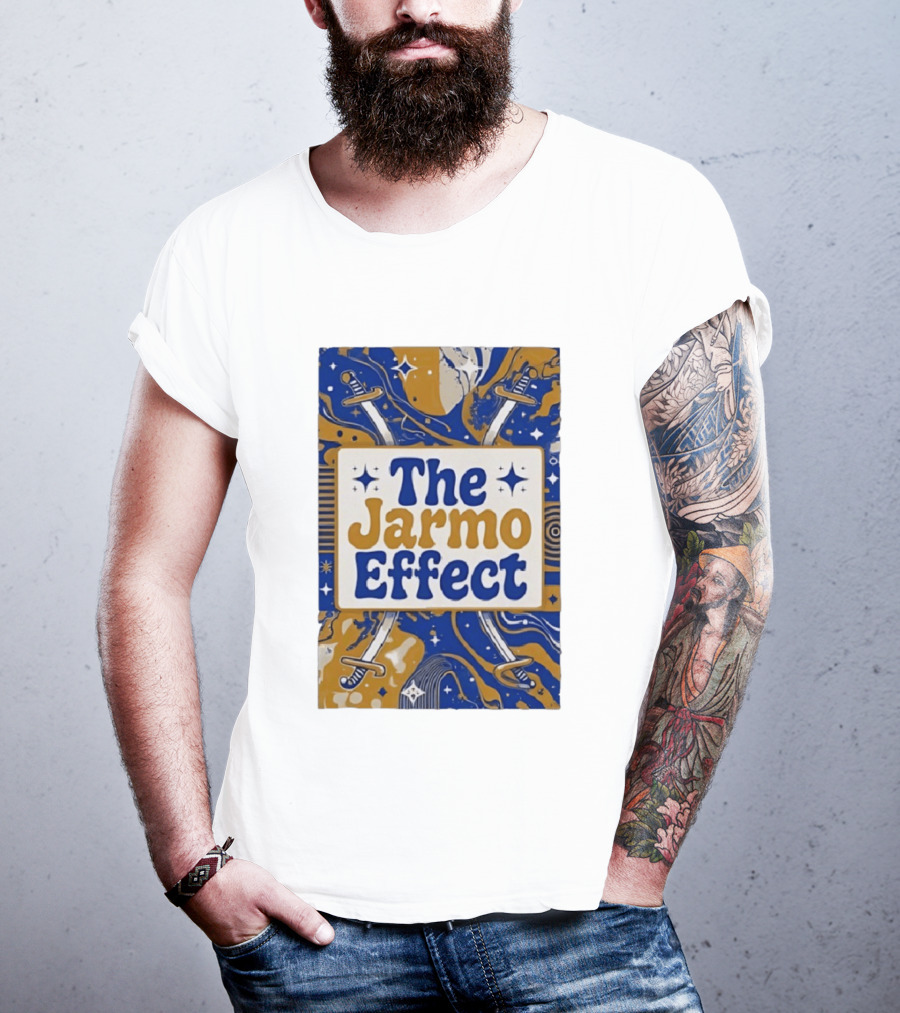 The Jarmo Effect Sword Star Moon Fantasy Swords Stars Moons T-Shirt