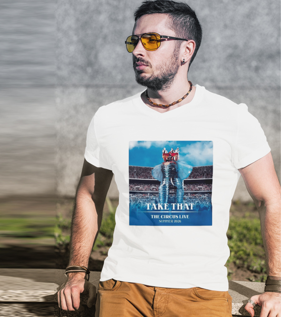 Take That The Circus Live Summer 2026 Stadium Performance T-Shirt