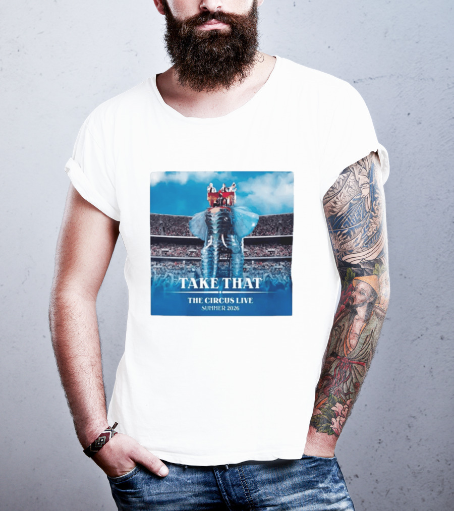 Take That The Circus Live Summer 2026 Stadium Performance T-Shirt