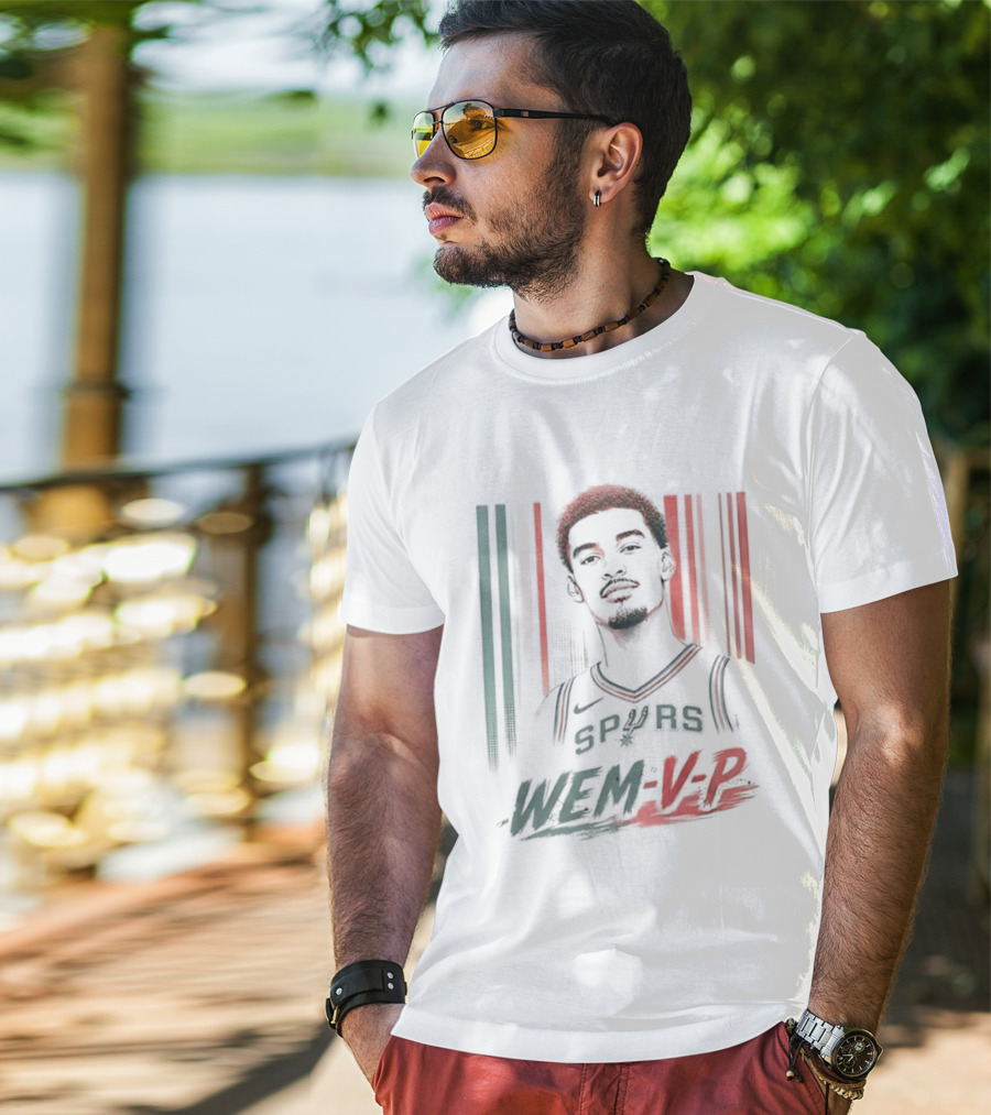 Victor Wembanyama Spurs NBA WEM VP T-Shirt