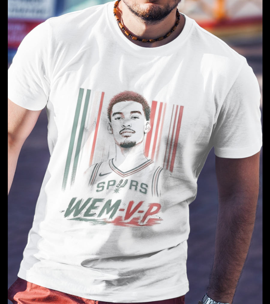 Victor Wembanyama Spurs NBA WEM VP T-Shirt