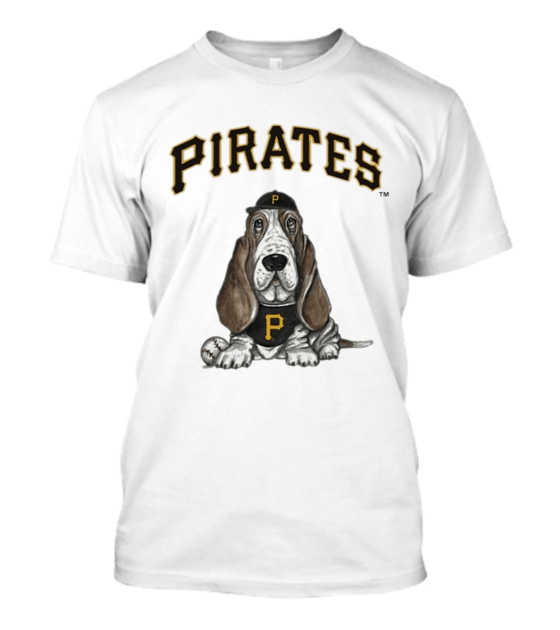 Pittsburgh Pirates Tiny Turnip Toddler Puddy MLB Mascot Pup T-Shirt