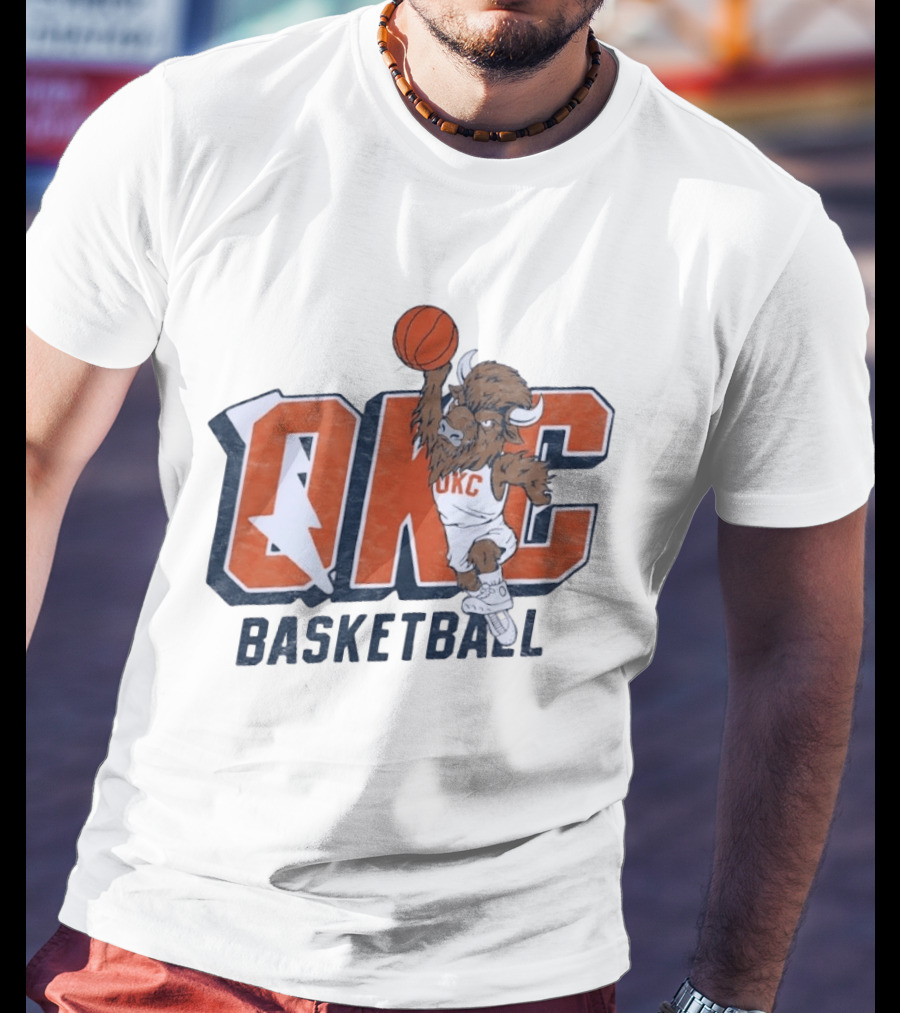 OKC Basketball Rumble Oklahoma City Thunder NBA T-Shirt