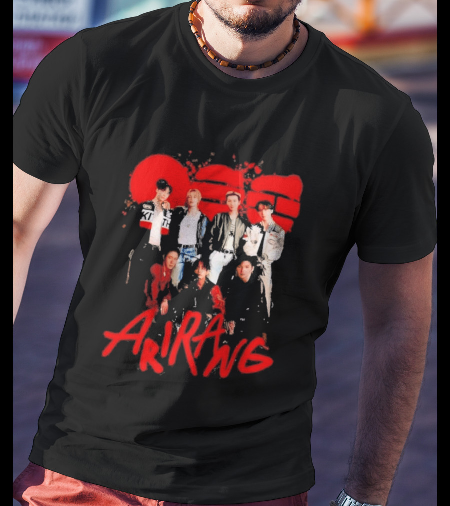 Bangtan Members Arirang Magazine Style Fashion Concept T-Shirt
