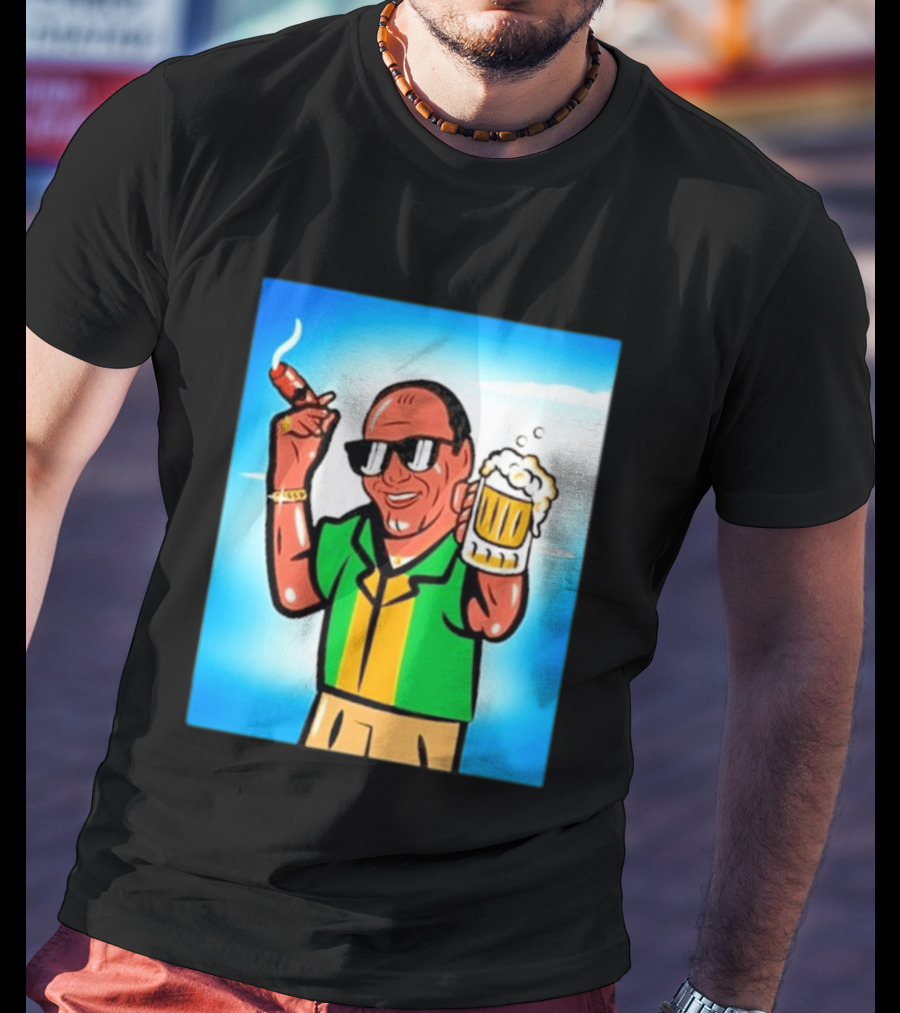 Boss Beer And Cigars Summer Vibes Retro Style Celebration T-Shirt