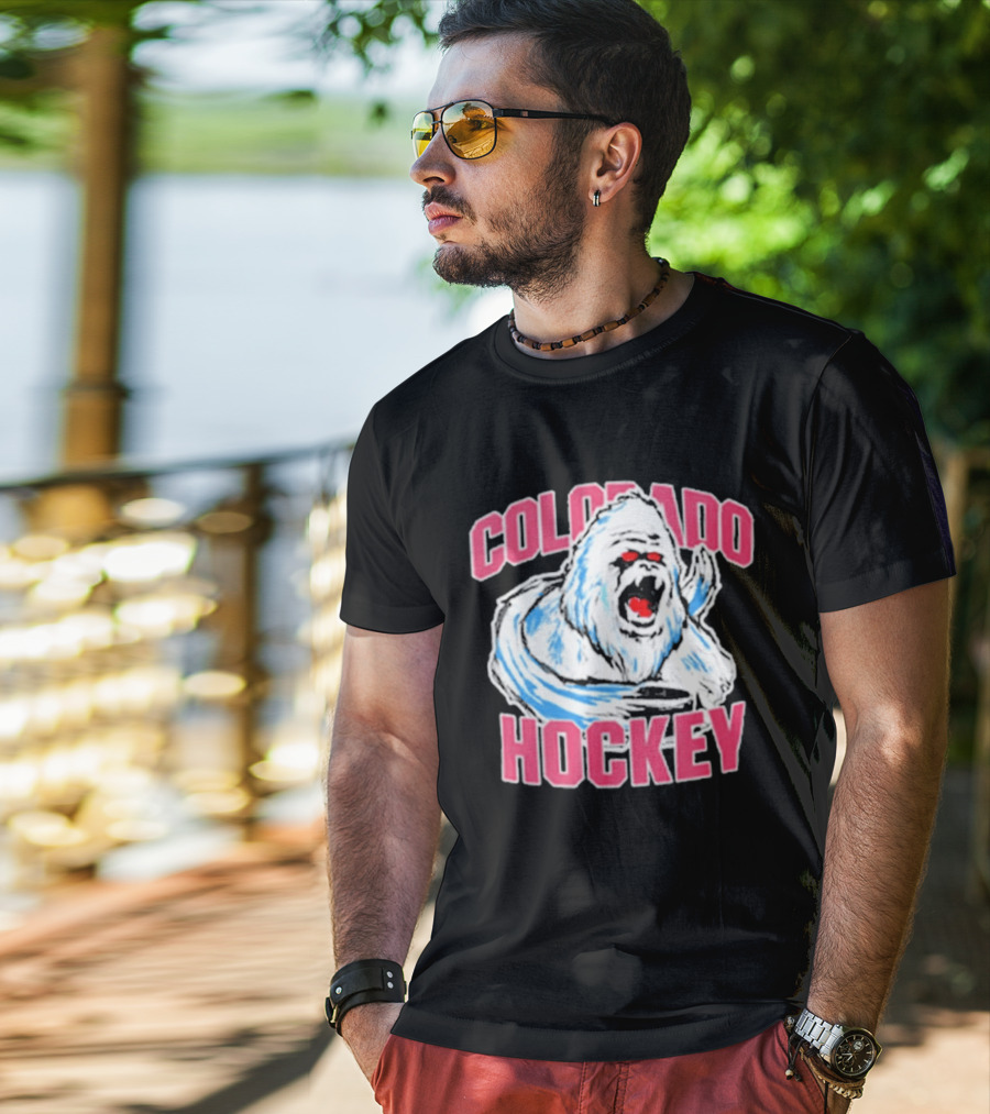 Colorado Hockey Yeti Rampage Cold Weather Beast T-Shirt