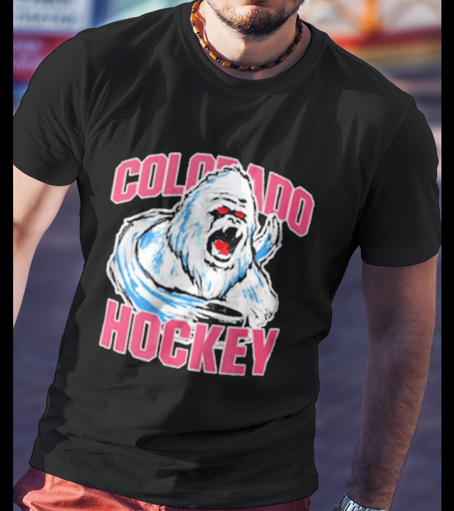 Colorado Hockey Yeti Rampage Cold Weather Beast T-Shirt