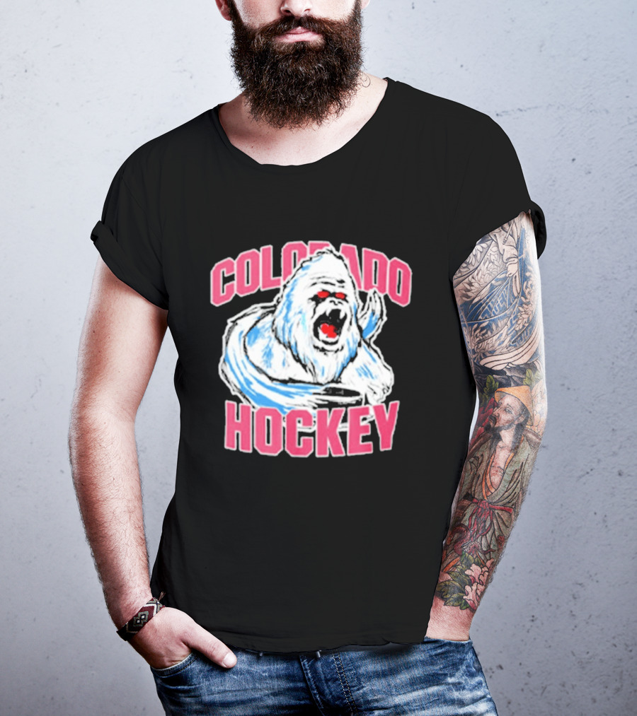 Colorado Hockey Yeti Rampage Cold Weather Beast T-Shirt