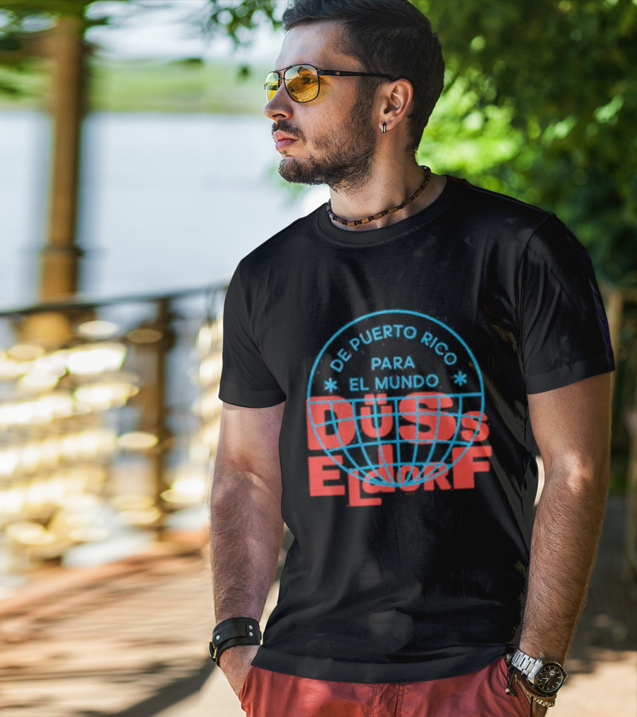 De Puerto Rico Para El Mundo Bad Bunny Dusseldorf T-Shirt