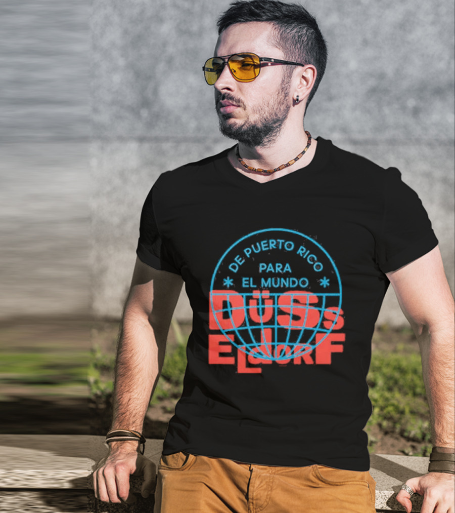 De Puerto Rico Para El Mundo Bad Bunny Dusseldorf T-Shirt