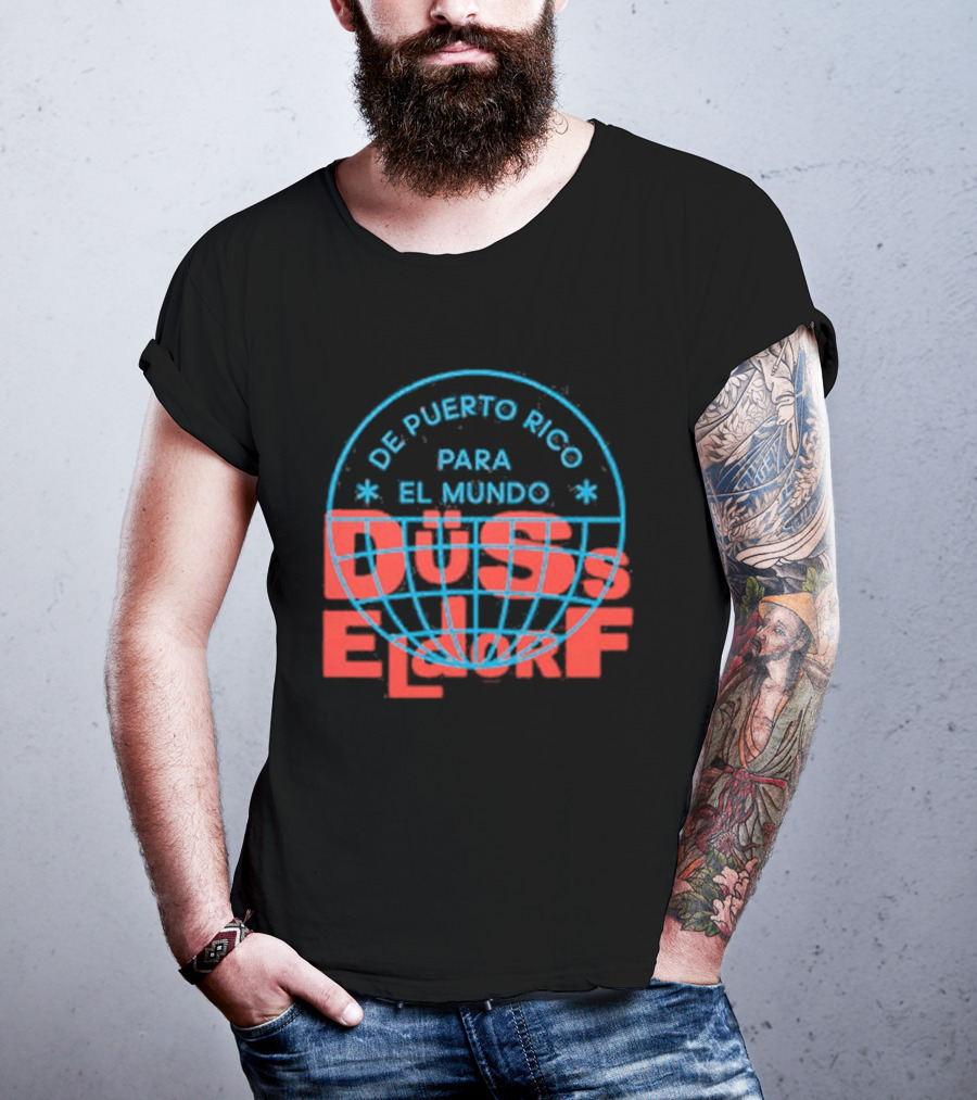 De Puerto Rico Para El Mundo Bad Bunny Dusseldorf T-Shirt