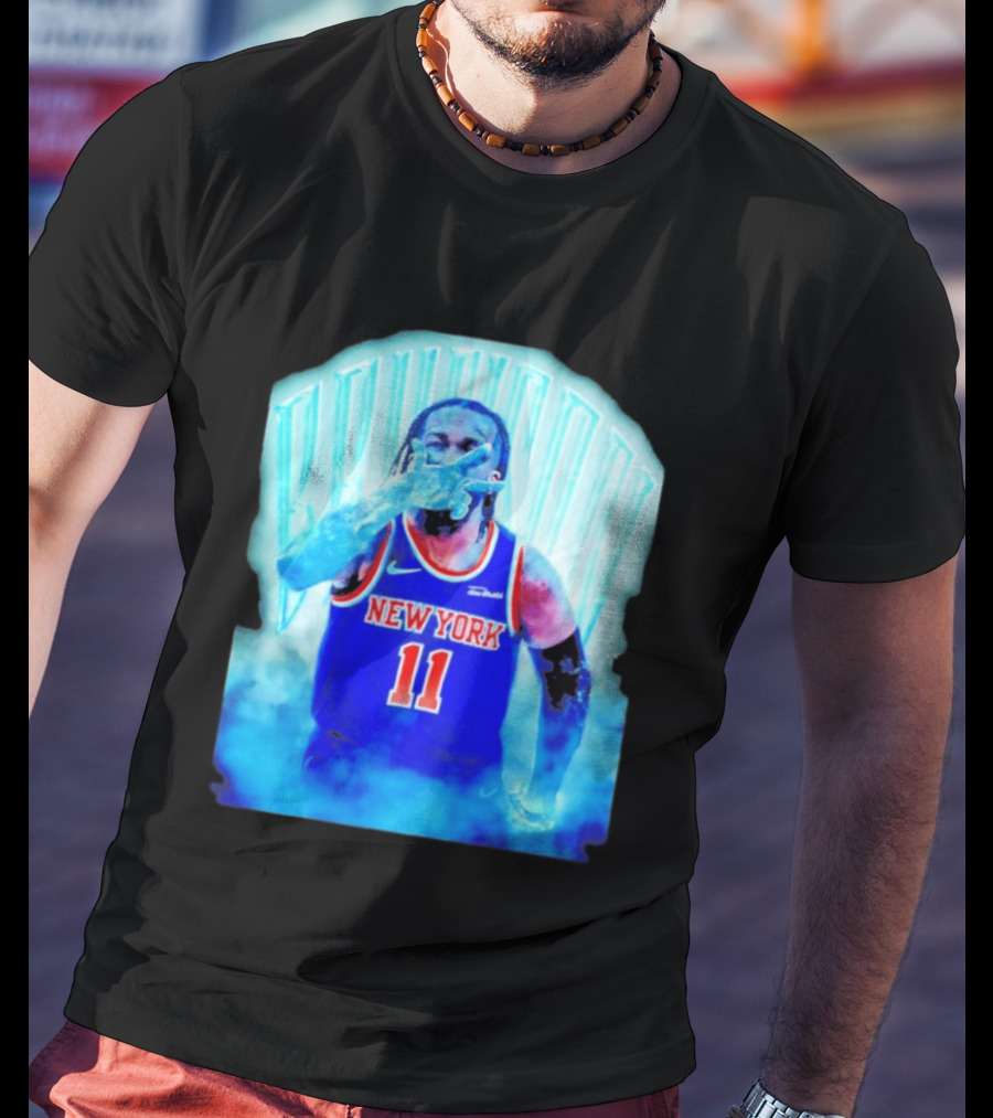 New York Ice Man Brunson 11 Jersey Knicks T-Shirt