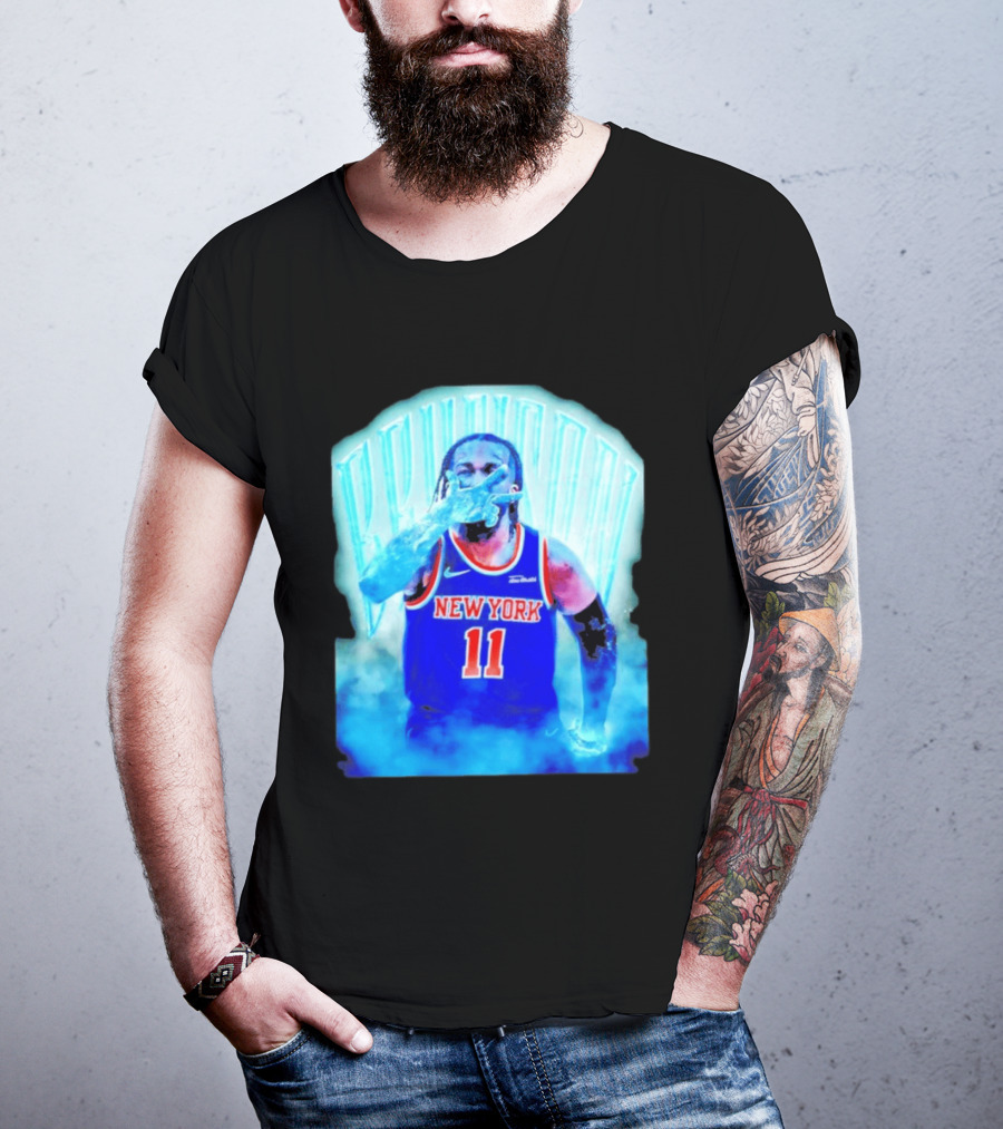 New York Ice Man Brunson 11 Jersey Knicks T-Shirt