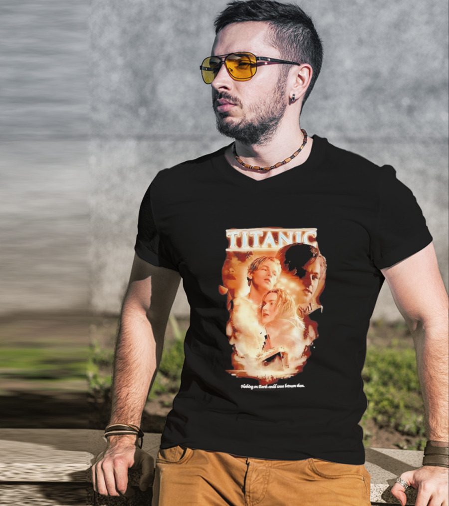 Titanic Jack Dawson Rose Dewitt Bukater Iconic Movie Romance T-Shirt
