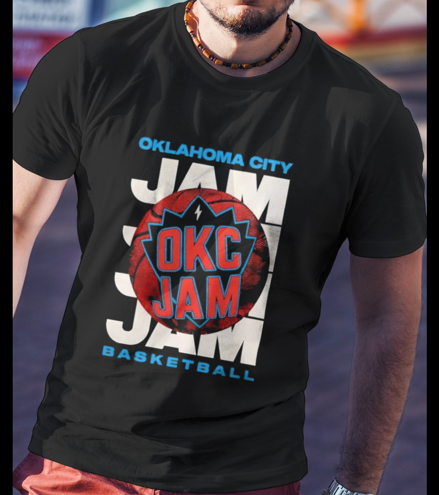 OKC Jam Oklahoma City Basketball Jam Jam Jam T-Shirt