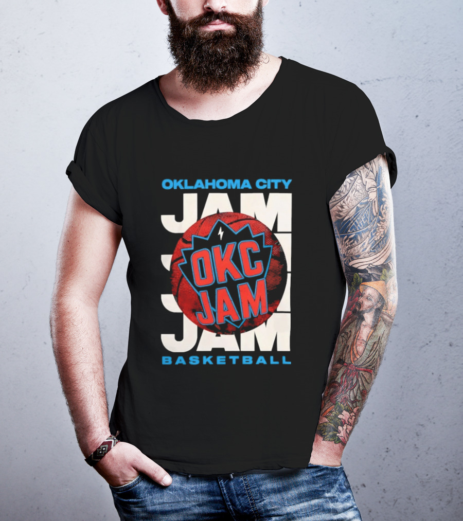 OKC Jam Oklahoma City Basketball Jam Jam Jam T-Shirt