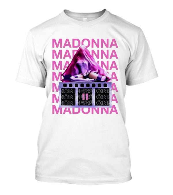 Madonna Confessions II Pink Veil Performance T-Shirt