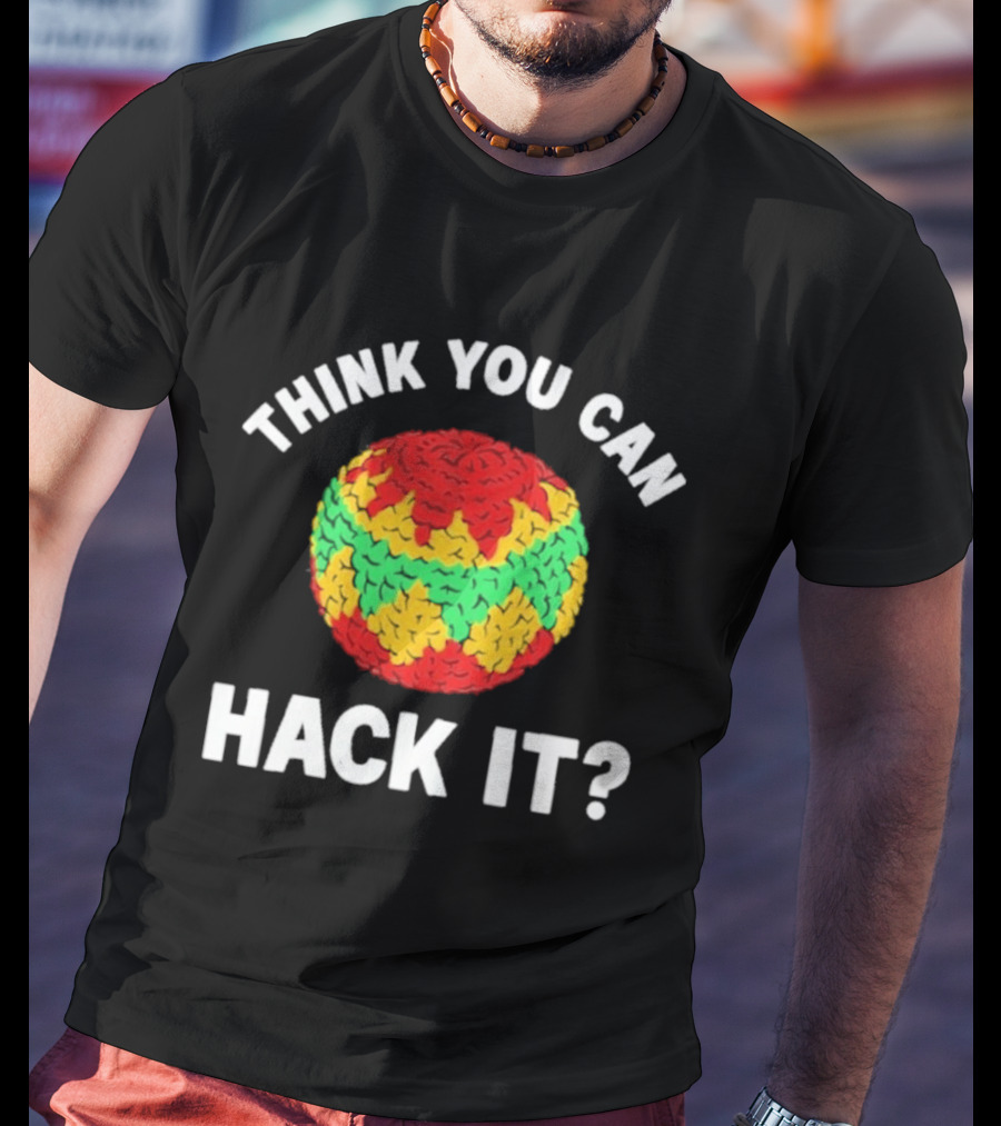 Think You Can Hack It Hacky Sack Retro Fun Challenge T-Shirt