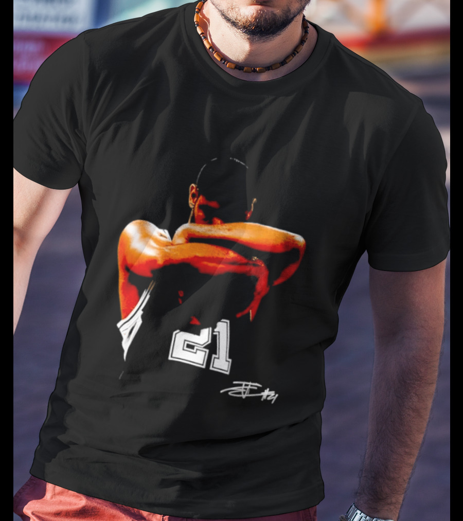 Tim Duncan San Antonio Spurs NBA 21 TD Basketball Legend T-Shirt