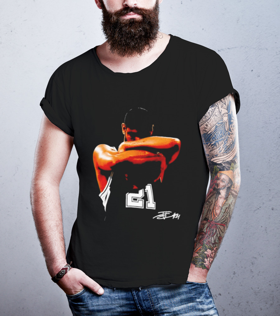 Tim Duncan San Antonio Spurs NBA 21 TD Basketball Legend T-Shirt