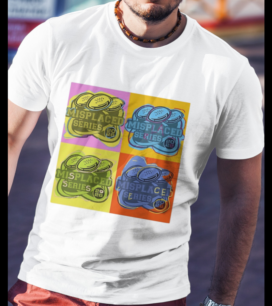Misplaced Series 2026 Pop Art Coins Quadrant T-Shirt