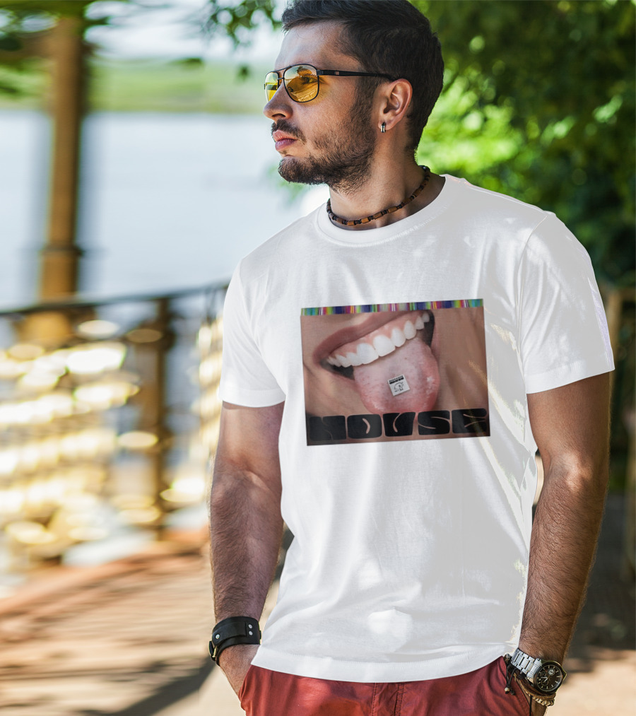 Mushroom Houses World Class Psychedelics House Rave LSD Acid House T-Shirt
