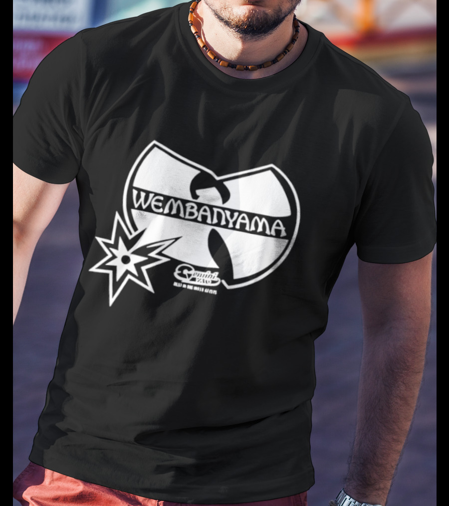 Victor Wembanyama San Antonio Spurs Wu Tang Clan Gemini 2K9 T-Shirt