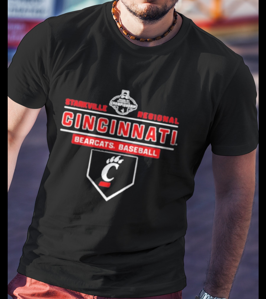 Cincinnati Bearcats Baseball Starkville Regional 2026 T-Shirt