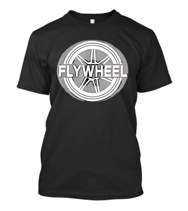 FLYWHEEL Circular Wheel Spoke T-Shirt