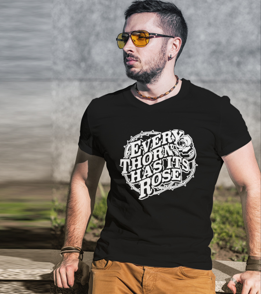 Every Thorn Has Its Rose Jelly Roll T-Shirt
