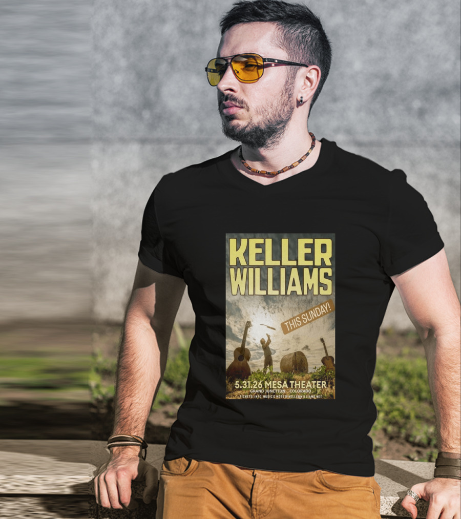 Keller Williams Mesa Theater Grand Junction May 31 2026 This Sunday T-Shirt