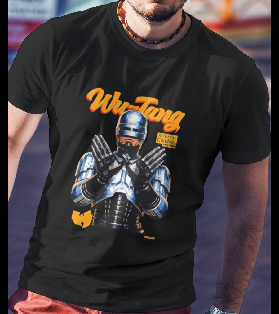 Wu Tang RoboCop Is For The Children Mashup T-Shirt