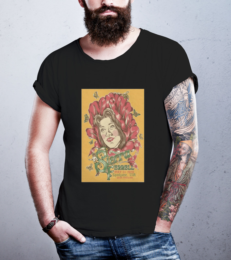 Sierra Ferrell May 31 2026 Spokane WA Gesa Pavilion T-Shirt