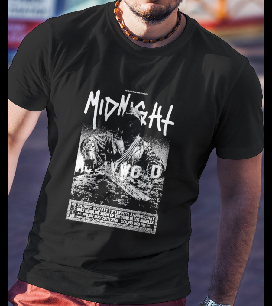 Midnight Los Angeles May 29 2026 Tour T-Shirt