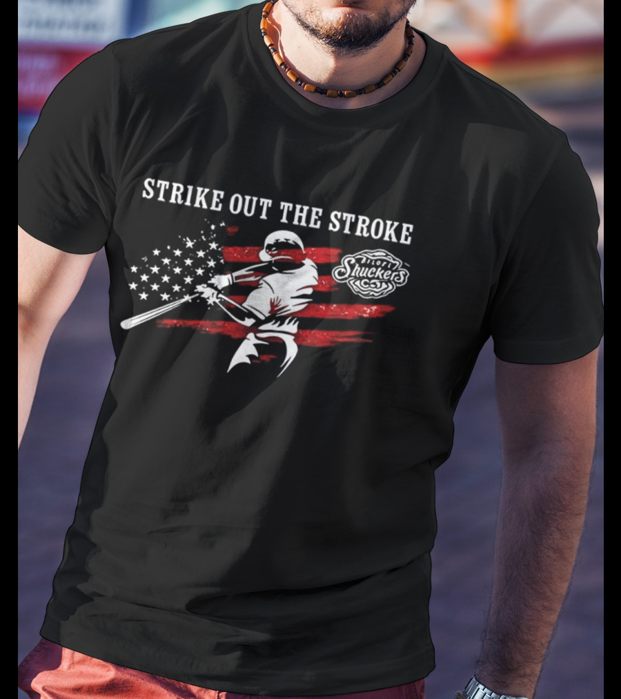 Biloxi Shuckers Strike Out The Stroke Twofer Tuesday 2026 Baseball Event T-Shirt