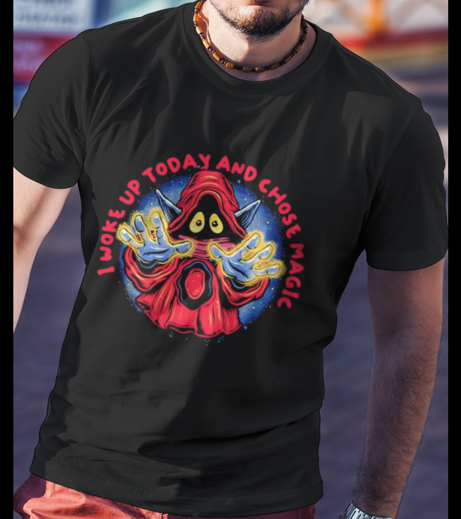 Orko I Woke Up Today And Chose Magic Blue Red Yellow Creature T-Shirt