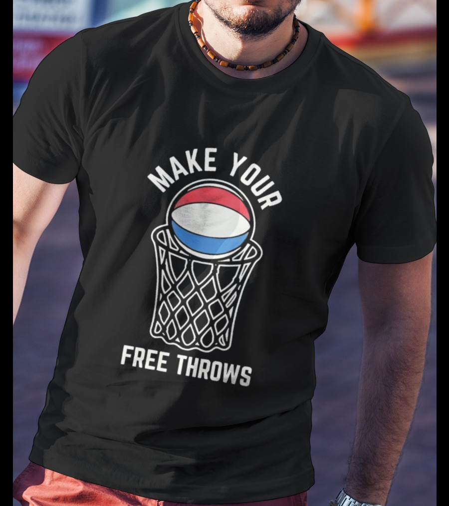 Make Your Free Throws Pepsi Basketball T-Shirt