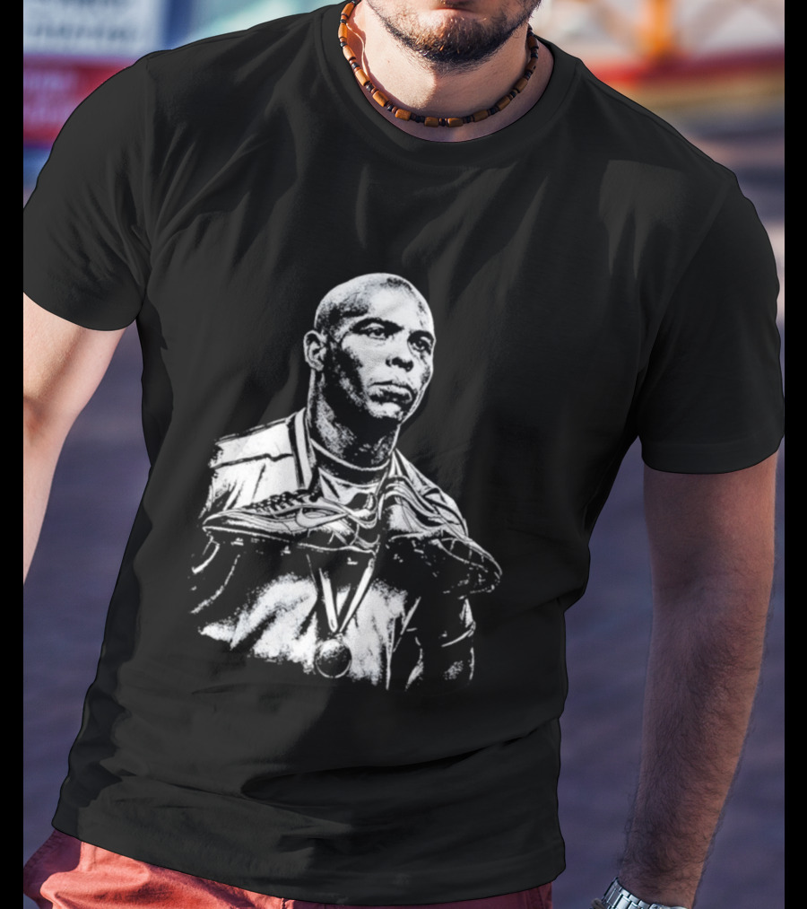 Ronaldo Fenomeno Nike Soccer Cleats Golden Medal Iconic Image T-Shirt